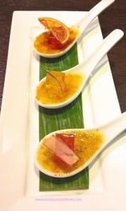 Red Salt Restaurant, Crowne Plaza Adelaide, creme brulee trio