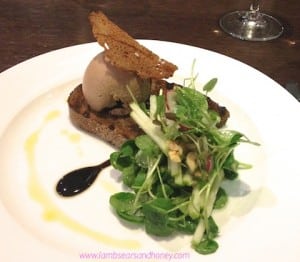 Redsalt Restaurant, Crowne Plaza Adelaide, chicken liver parfait