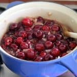 December In My Kitchen & a Christmas Recipe for Cheery Cherry Chutney