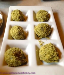 Tea Chapter Matcha covered glutinous rice balls