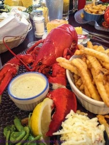 Lobster & fries