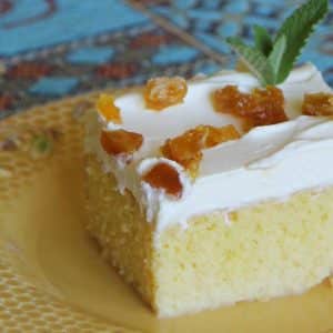 Tres Leches Cake - even better a day later.