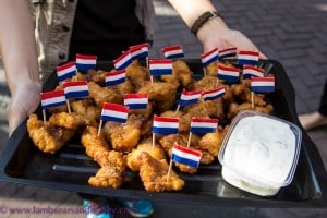 Eating Amsterdam, Dutch fried fish called Kibbeling