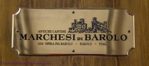 Barrel label, Marchesi di Barolo