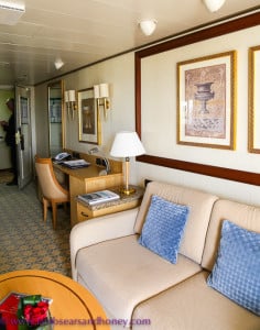 suite on Cunard's queen elizabeth