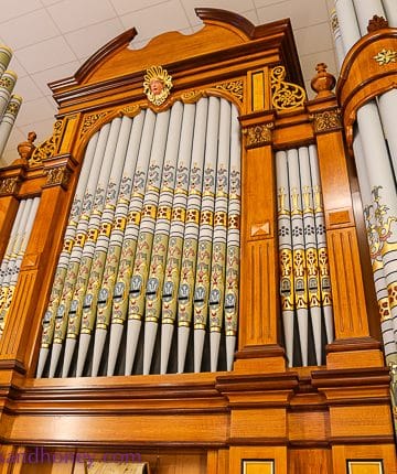 barossa valley secrets, 19th century Hill & Sons pipe organ