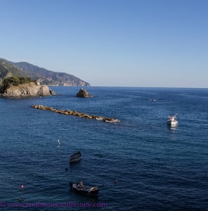 Monterosso fishing boats