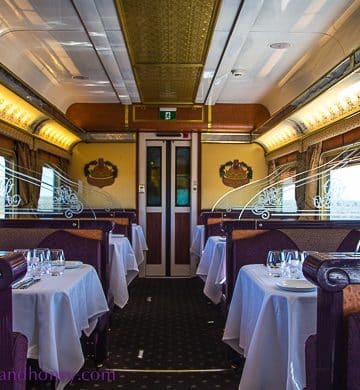 onboard the indian pacific - queen adelaide restaurant
