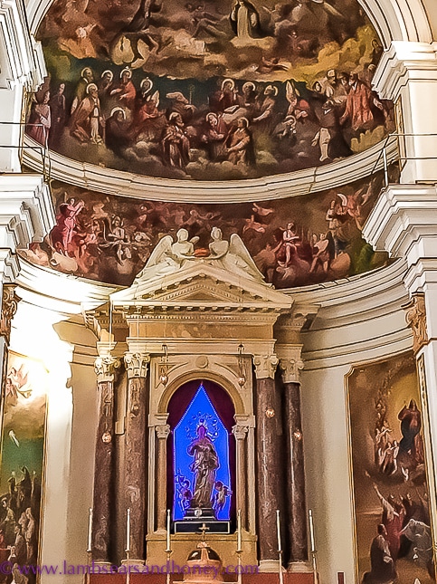 italian churches wall paintings