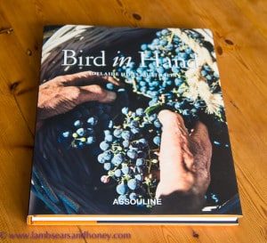In My Kitchen, the beautiful bird in hand book