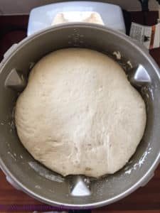 Risen dough - turkish bread