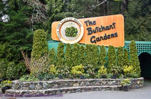 The Butchart Gardens on Vancouver Island