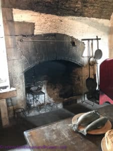Original bolton castle kitchen