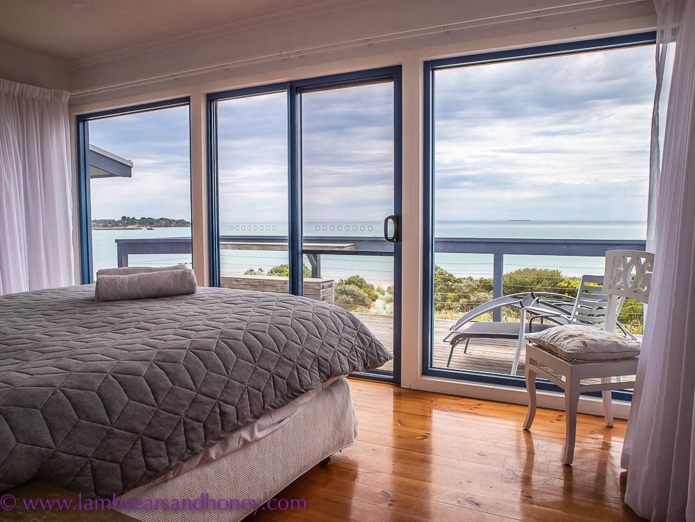 the shore bedroom views, Limestone Coast Accommodation