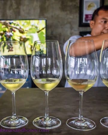 Balinese wine tasting at Hatten wines
