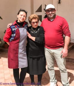 The Spalluto family, artisan cheese making