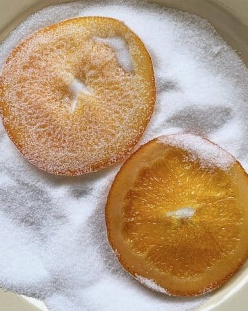 candied orange slices