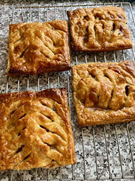 apple and almond pastries